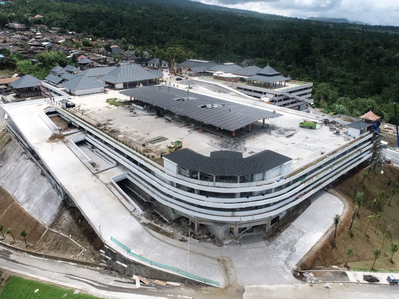 Tim engineering PT Denkino di lokasi proyek